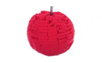 RED Foam Polishing Ball Finish Polierball 100 mm fr Politur, Wachsversiegelung
